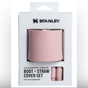 Stanley Blush Boot and Straw Cover Set fits 40 oz
